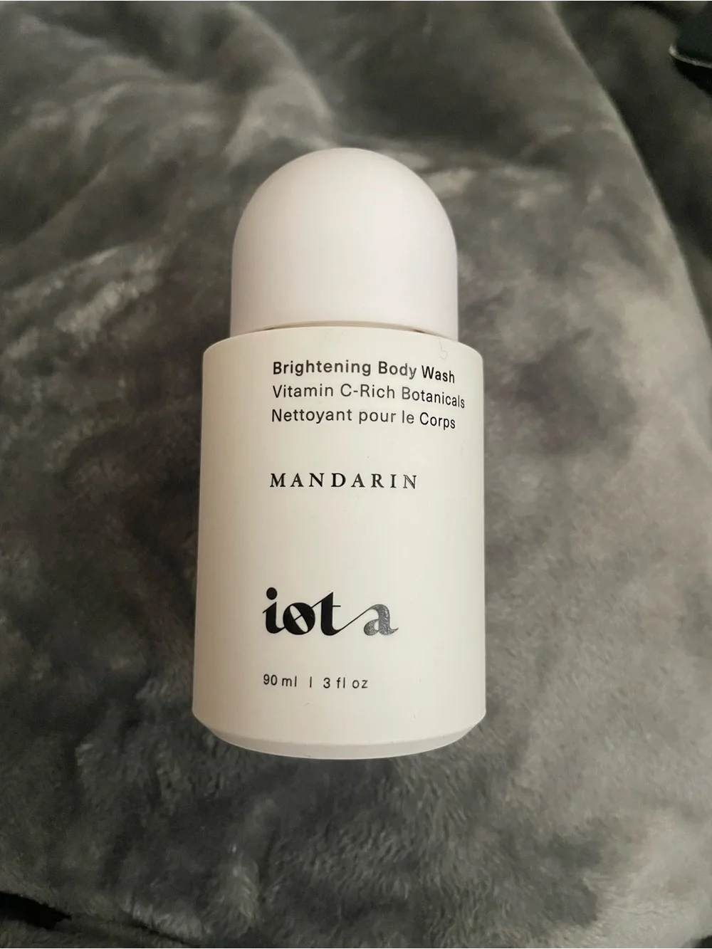 Iota Mandarin Brightening Body Wash — travel sz- NEW! Clean beauty